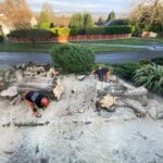 Tree stump removal in Kent